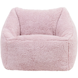 Kids Bean Bag Chair, Fluffy Armchair Beanbag for Girls and Boys - Brown / 44cm - thumbnail 5