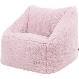 Kids Bean Bag Chair, Fluffy Armchair Beanbag for Girls and Boys - Brown / 44cm - thumbnail 4