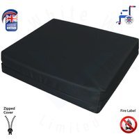 Versatile Memory Foam Cushion - Black / 4in