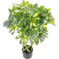 Artificial Gold Capella Twisted Stem Potted Plant 70cm - Green