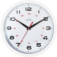 Aylesbury Office Wall Clock White - White