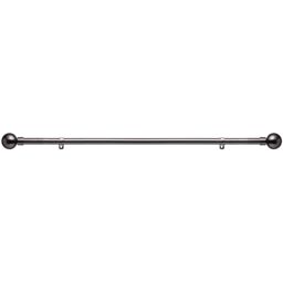 19 mm Extendable Metal Curtain Poles - Black Nickel / 120cm - thumbnail 3