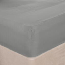Bed Sheet Deep Fitted - Grey / Superking - thumbnail 5