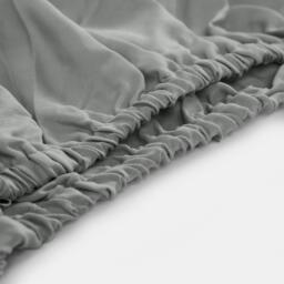 Bed Sheet Deep Fitted - Grey / Superking - thumbnail 4
