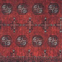 Distressed Traditional Persian Style Non Slip Washable Area Rug - Red / 240 x 60cm - thumbnail 3