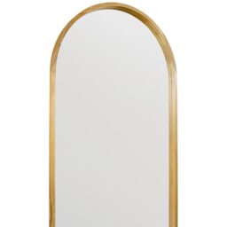MirrorOutlet The Naturalis Solid Oak Framed Arched Leaner Wall Mirror - Oak / 90cm - thumbnail 4