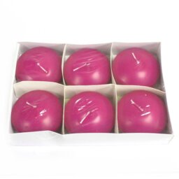 Large Small Lavender Floating Candles for Weddings Unscented - Pink - thumbnail 3