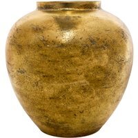 Amelia Metal Vase - Brushed Gold