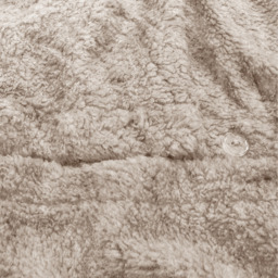 Snug Soft Teddy Marl Duvet Set - Natural / Single - thumbnail 2