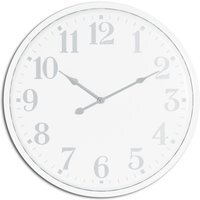 Classic Timepiece Aubrey Wall Clock  - White