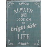 Madera Bright Side Wall Plaque - Blue