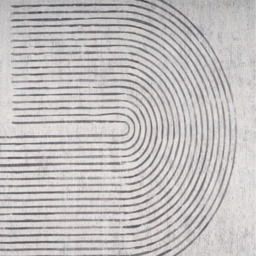 Beige Modern Wabi Sabi Washable Area Rug - Beige / 200cm x 290cm - thumbnail 5