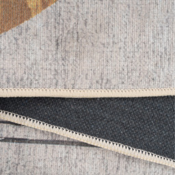 Beige Modern Wabi Sabi Washable Area Rug - Beige / 200cm x 290cm - thumbnail 2