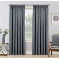 Dusk Blackout Thermal Curtains - Charcoal / 183cm / 168cm - image 1