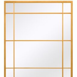 The Tabula Gold Window Style Garden Mirror - Gold / 160cm - thumbnail 3