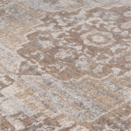 Neutral Beige Traditional Medallion Living Area Rug - Beige / 290 x 200cm - thumbnail 5