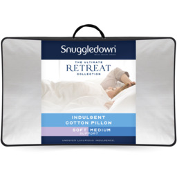 Snuggledown Retreat Indulgent Cotton Pillow - White / 2 - thumbnail 2