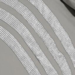 Lace Dia Duvet Cover Set Bedding - Grey / Double - thumbnail 2