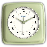 Retro Indoor Wall Clock - Pastel Green - image 1