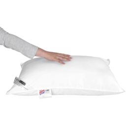 Homescapes Luxury Hotel Quality Super Microfibre Pillow Pair - White - thumbnail 2