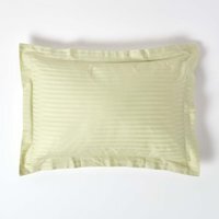 330 Thread Count Egyptian Cotton Oxford Pillowcase - Sage Green