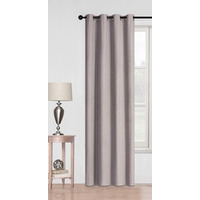 Faux Linen Blackout Panel - Natural
