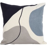 Neptune Abstract Cushion  - Blue