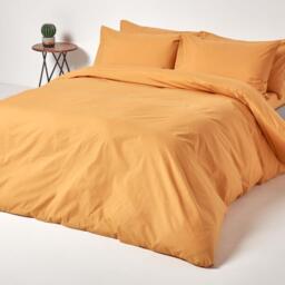 200 Thread Count Egyptian Cotton Extra Deep Fitted Sheet - Mustard / Single - thumbnail 3