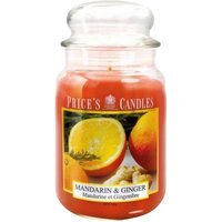 Mandarin and Ginger Scented Jar Candle - Large / Large