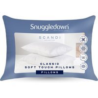 Snuggledown Scandi Classic Soft Touch Pillow - White / 2