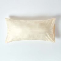 330 Thread Count Egyptian Cotton Housewife King Size Pillowcase - Pale Yellow - image 1
