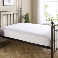 Hotel Pure Luxury Cotton 4 Star Fitted Sheet - White / Superking