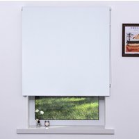 Plain Blackout Blinds - White / 180cm - image 1