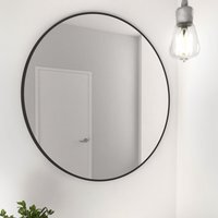 Round Mirror - 900mm - Black