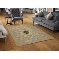 Art Deco Style Rug - Gold / 150cm - image 1
