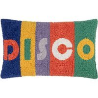 Disco Knitted Cushion - Multicolour / Polyester - image 1