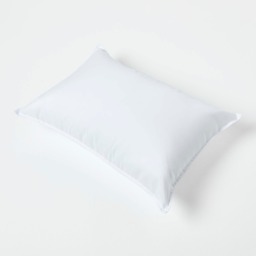 Homescapes Super Microfibre Cushion Pad Insert - White / 40cm / 30cm / 1 - thumbnail 4