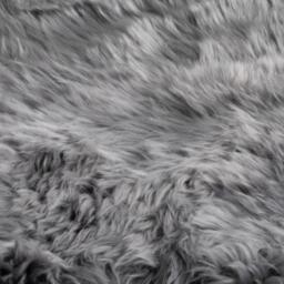 Genuine Quad Sheepskin Rug - Grey - thumbnail 3