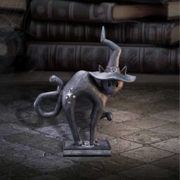 Spell Cat Black Figurine  - Hex / 15.2cm / 5cm - thumbnail 3