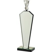 Tapered Large Candle Holder - Silver
