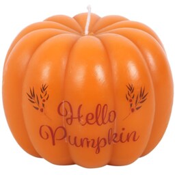 Hello Pumpkin Shaped Unscented Candle - Unscented - thumbnail 2