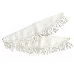 Classic Jacquard Curtain Pair - Cream - thumbnail 2