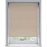 No Drill Thermal Blackout Roller Blind (170cm Drop) - Taupe / 90cm