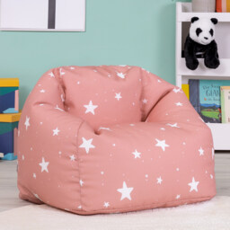 icon Kids Starry Skies Bean Bag Chair - Pink - thumbnail 3