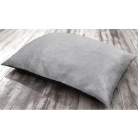 Elegant Swirl Pattern Lounging Cushion with Non-Slip Base - SILVER - image 1