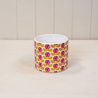 Multicolour Flower Detailing Pot - Multi
