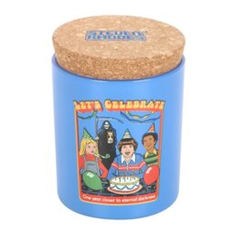 One Year Closer Lemon Cake Candle Zesty Citrus Scented Birthday Gift - Blue - thumbnail 2