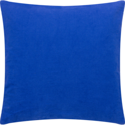 Archie Tufted Cushion - Cobalt/Pink / Polyester - thumbnail 3