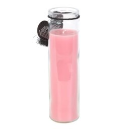 Love Potion Passionfruit Candle Romantic Glass Tube Gift - Pink - thumbnail 2