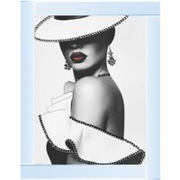 Milan03 Glitter Liquid Wall Art Dcor - Silver